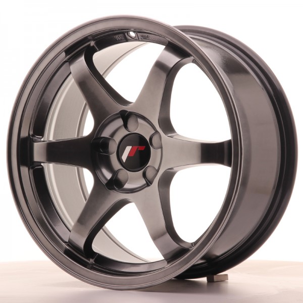 JR Wheels JR3 17x8 ET35 5 Hiper Black